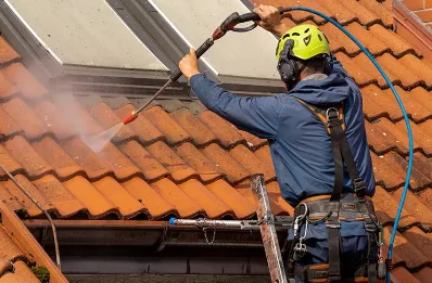 Démoussage et hydrofuge de toiture à Felce
